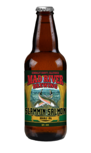 MAD RIVER BREWING Slammin Salmon Redwood STICKER decal craft beer brewing 